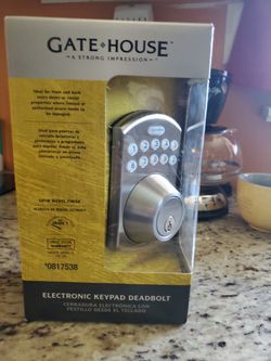 Electronic Keypad  Deadbolt 