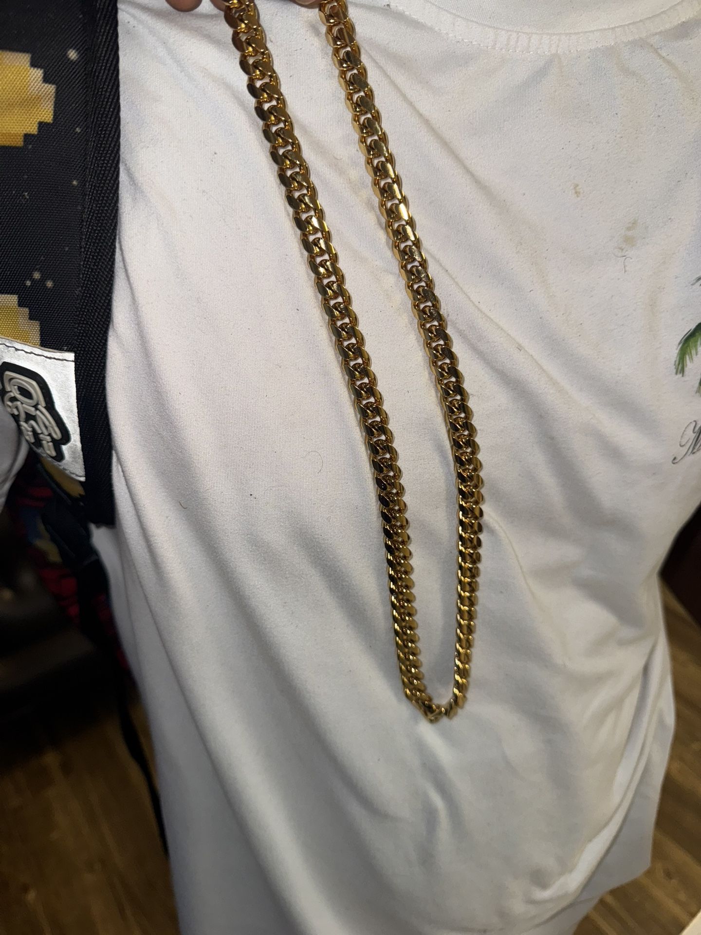 18k Gold Cuban Chain