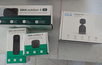 Blink doorbell with camera
