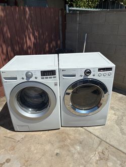 Washer and electric dryer