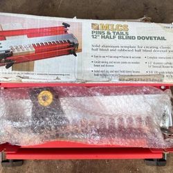 MLCS 12" Half Blind Dovetail Jig Pins & Tails Woodworking Tool Kit