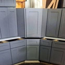 Gray Kitchen Cabinets 