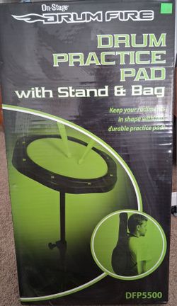 Drum practice pad