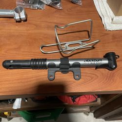 Blackburn Bike Pump And Bottle Cage Set 