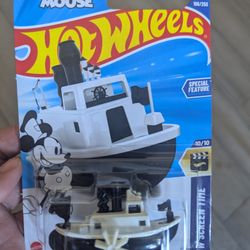 Disney Steamboat Hotwheels 