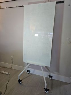 Ikea Elloven Whiteboard/Noticeboard with Casters