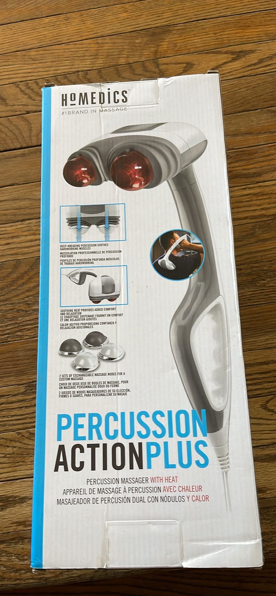 Homedics hand massager -Percussion action plus