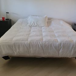 FREE king Bed With Mattress 