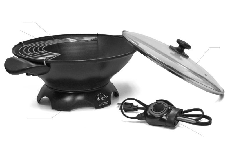 Wolfgang Puck Bistro Collection Multi Purpose Deluxe Electric Wok for Sale  in Gardena, CA - OfferUp
