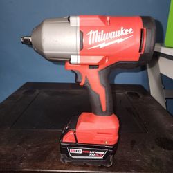 Milwaukee Impact Wrench M18 With Battery 