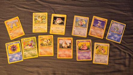 Old 90s Pokemon Cards