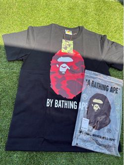 Black bape t shirt
