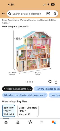 Kidcraft Dollhouse