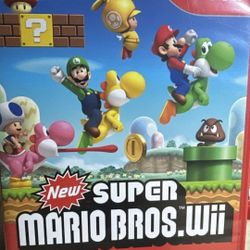 Nintendo wii new super Mario bros game 
Excellent condition Working Perfectly