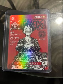 Monkey.d.luffy Japanese card