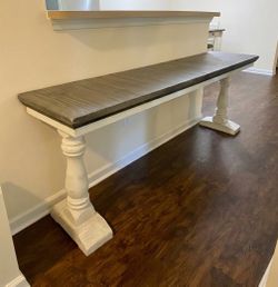 Counter Height Console Table