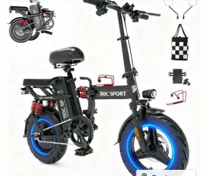 DDC Sport 14" 750W 48V Adults Folding Electric Bike