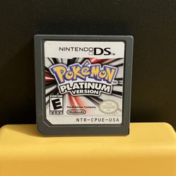 Authentic Pokemon Platinum for Nintendo DS 3DS video game console system XL 2DS Lite Genuine 