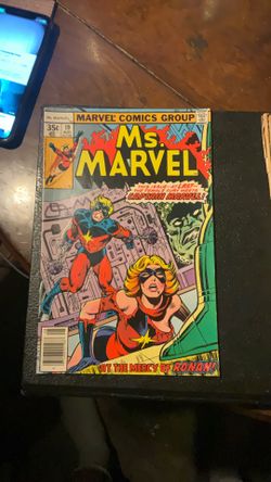 Ms. Marvel. Vintage Marvel Comic Book. #19    1978