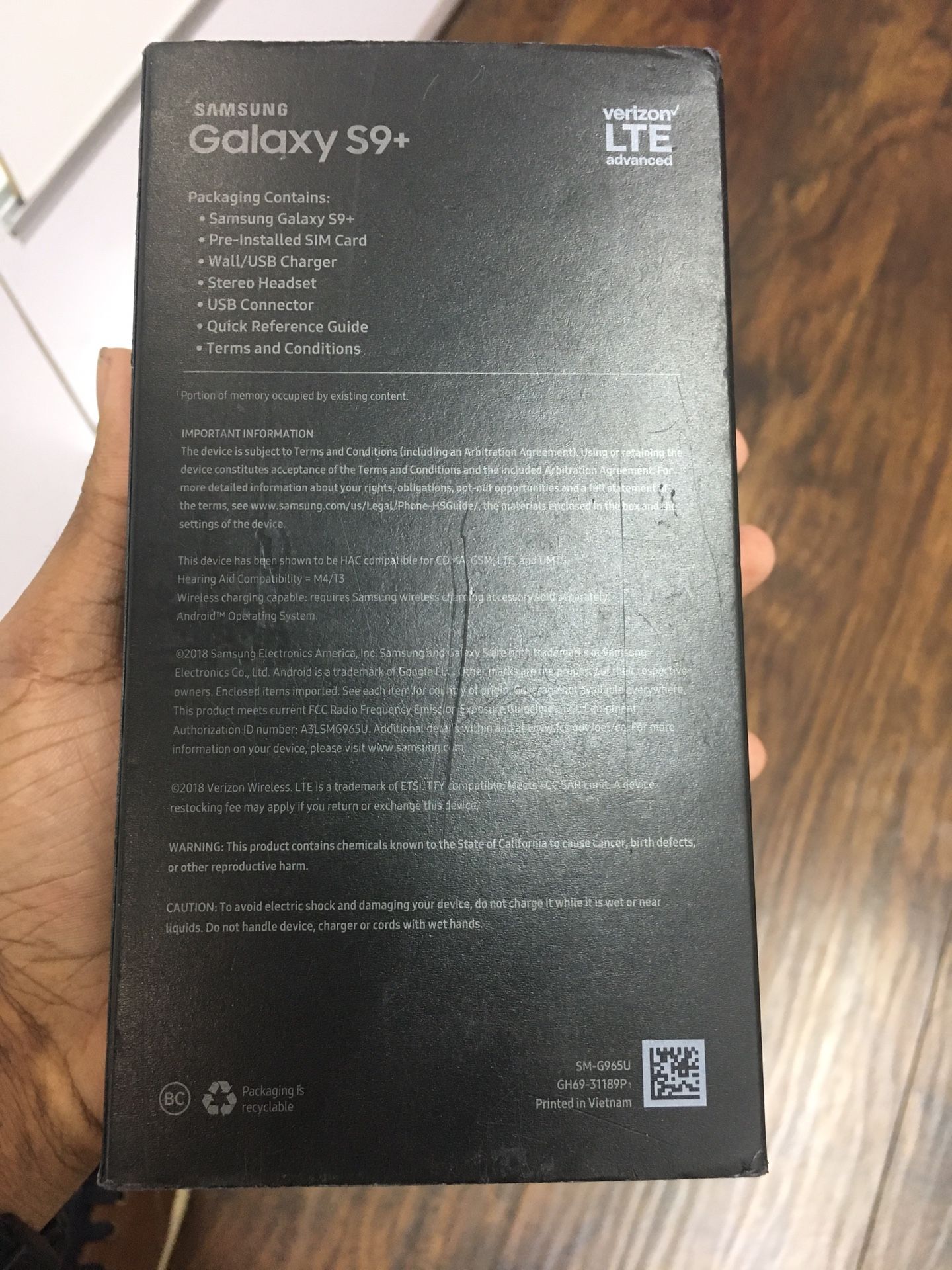 Samsung Galaxy S9 Plus 64GB Unlocked BRAND NEW