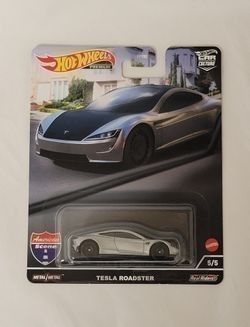 Tesla Roadster Hot Wheels Premium Car Culture American Scene
