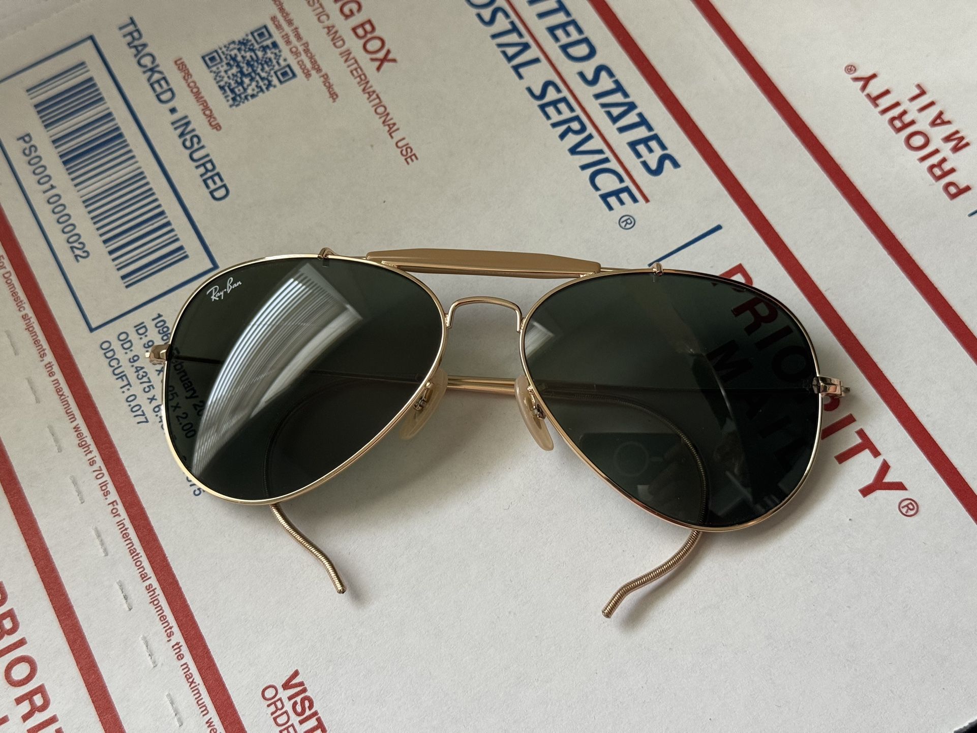 Rayban Outdoorsman 58mm Cola De Rata
