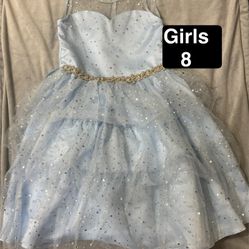 Youth Girls 8 Special Occasion Formal Dress 