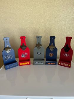 Wall bottle openers