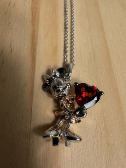 Disney 925 Minnie Mouse Necklace