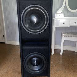 SkarAudio Subs 2 12s, Memphis AMP, AMP Wiring kit