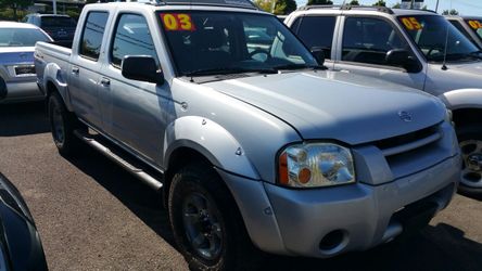 2003 NISSAN FRONTIER SE CREW CAB 4X4 OFF ROAD
