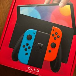 Nintendo Switch OLED w/ Joycon Charging Dock and Games