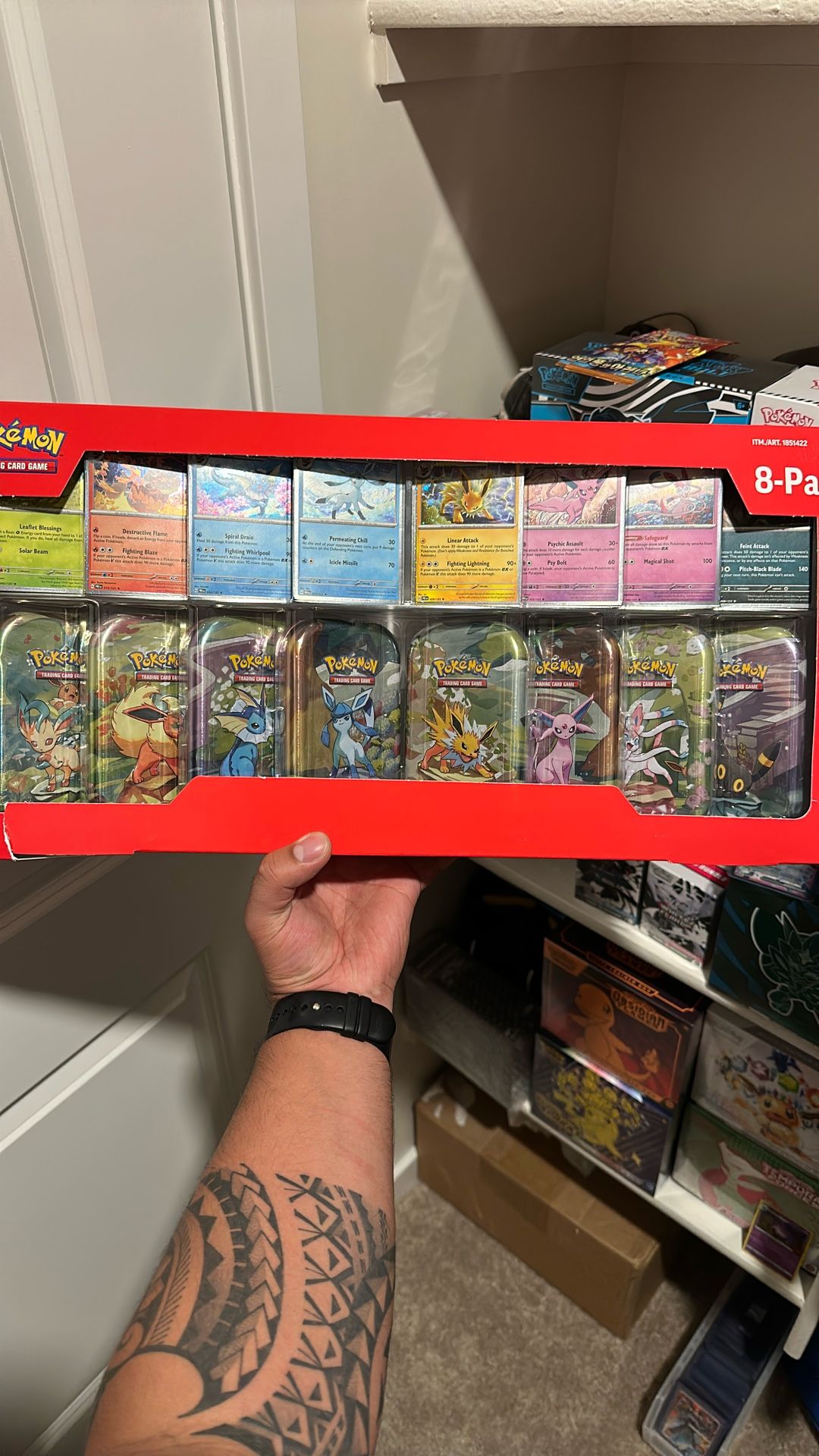 Prismatic Evolutions Tin Box
