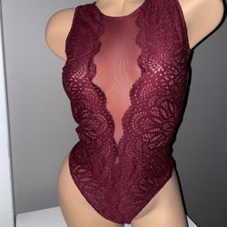 Lace & Mesh Bodysuit 