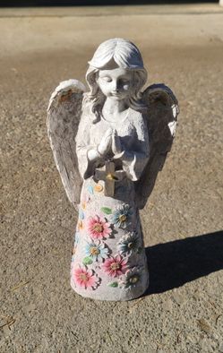 Cute Resin Angel Garden Statue
