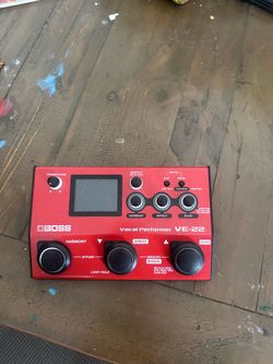 Boss Vocal effects Pedal