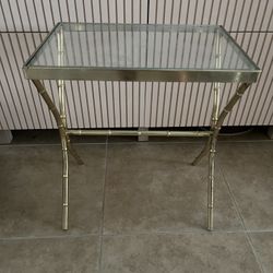 Gold Side Table