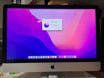 iMac desktop 27 inch-  Monitor Only