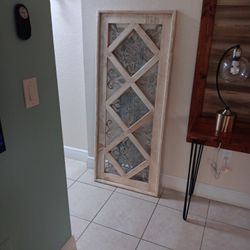 25 Inches By 60 Inches Wall Art. Bone Color.