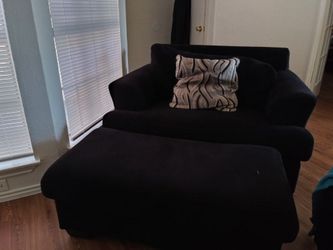 Chair, Foot Stool, Couch