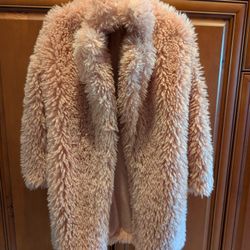 Women's Pink Coat - Extra Small (Fits Larger)
