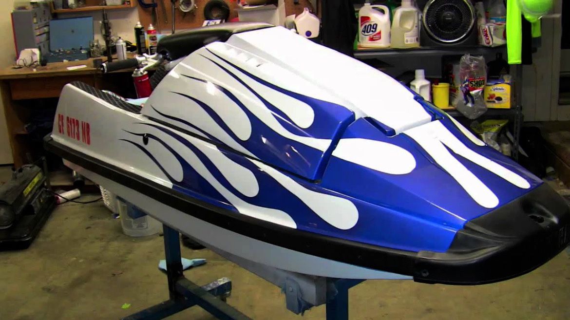 Custom Jet Ski & Boat Paint