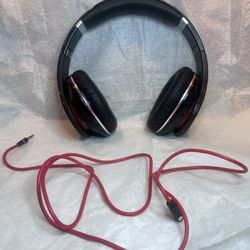 Monster Beats by Dre  Red/ Black Headphones
