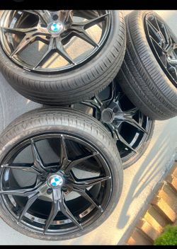 BMW Rims 20" With Brand New Tires