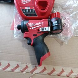 Milwaukee FUEL M12 Impact Driver , 2.0 Battery $100.00