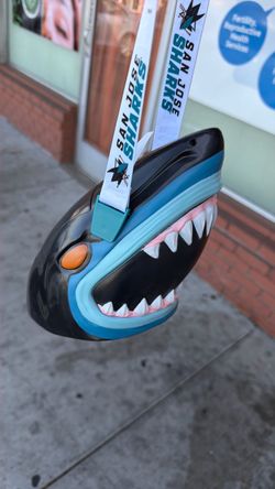 San Jose Sharks Pop Corn Bucket
