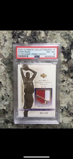 Chris Bosh Ultimate Rookie Jersey Patch 1/100