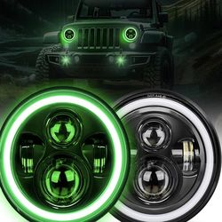Jeep Halo Lights & Grill