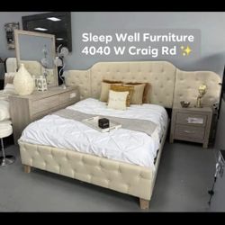 ✨️4pc Queen, King Bedrooms ✨️ Furniture Sectionals, Dining Avail 