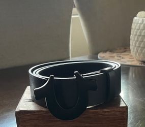 True Religion Belt All Black⚫️